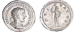 Gordien III - Antoninien (241-243, Rome) - Jupiter Gordien III - Antoninien (241-243, Rome) - Jupiter