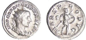 Gordien III - Antoninien (243-244, Rome) - Mars Gordien III - Antoninien (243-244, Rome) - Mars