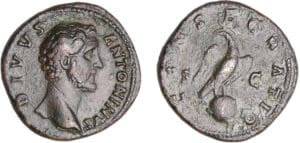 Antonin le Pieux - Sesterce (161, Rome) - Consecratio
