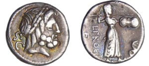 Procilia - Denier (80 av. J.-C.) Procilia - Denier (80 av. J.-C.)
