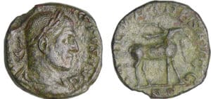Philippe 1er - Sesterce - (248, Rome) - Antilope