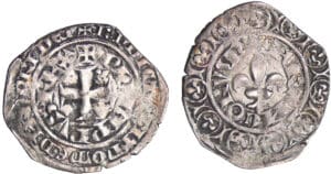 Philippe VI (1328-1350) - Gros à la fleur de lis 2ème émission 17 février 1341