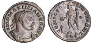 Maximien Hercule - Follis (Lyon) - Le Génie
