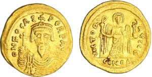Focas - Solidus (602-610, Constantinople)