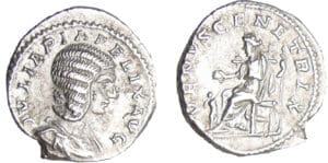 Julia Domna - Denier - (200, Rome) - Vénus assise