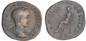 Gordien III - Sesterce (241, Rome) - Apollon