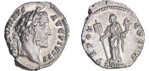 Antonin le Pieux - Denier (145, Rome) - La Libéralité