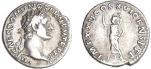 Domitien - Denier (92-93, Rome) - Pallas Domitien - Denier (92-93, Rome) - Pallas