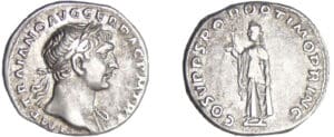 Trajan - Denier (108, Rome) - L'Espérance Trajan - Denier (108, Rome) - L'Espérance