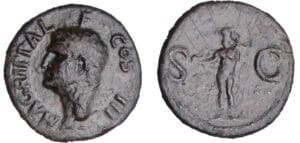Agrippa - As (37-41, Rome) - Neptune Agrippa - As (37-41, Rome) - Neptune