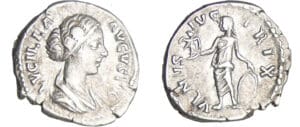 Lucille - Denier (166-169, Rome) - Vénus