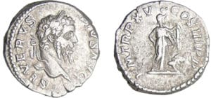 Septime Sévère - Denier (207, Rome) - L'Afrique
