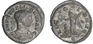 Aurélien - Denier (274-275, Rome) - La Victoire