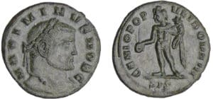 Maximin II Daia - 1/4 de follis (305-313, Sisica)