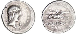 Calpurnia - Denier (90 av. J.-C.) Calpurnia - Denier (90 av. J.-C.)