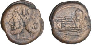 Anonyme - As (157-156 av. J.-C.) Anonyme - As (157-156 av. J.-C.)