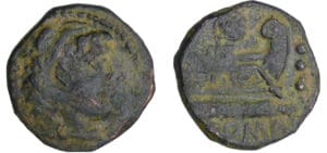 Caecilia- Quadran (127 av. J.-C.) Caecilia- Quadran (127 av. J.-C.)