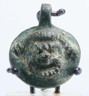 Romain - Médaillon en bronze - 1er-2ème siècle Romain - Médaillon en bronze - 1er-2ème siècle