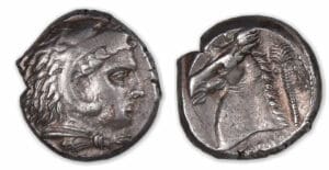CARTHAGE - SICULO-PUNIQUES - Héraklès - Tétradrachme (325-300 av. J.-C.).