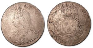 Louis XV - Ecu aux branches d'olivier 1726 A (Paris).