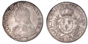 Louis XV - Ecu aux branches d'olivier 1731 A (Paris).