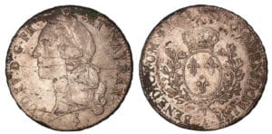 Louis XV - Ecu au bandeau 1758 A (Paris). Louis XV - Ecu au bandeau 1758 A (Paris).