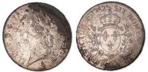 Louis XV - Ecu au bandeau 1762 A (Paris). Louis XV - Ecu au bandeau 1762 A (Paris).
