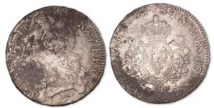 Louis XV - Ecu au bandeau 1764 K (Bordeaux). Louis XV - Ecu au bandeau 1764 K (Bordeaux).