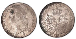 Louis XV - Ecu au bandeau 1769 A (Paris). Louis XV - Ecu au bandeau 1769 A (Paris).