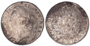 Louis XV - Ecu au bandeau 1769 L (Bayonne). Louis XV - Ecu au bandeau 1769 L (Bayonne).
