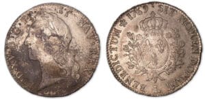 Louis XV - Ecu au bandeau 1769 L (Bayonne). Louis XV - Ecu au bandeau 1769 L (Bayonne).