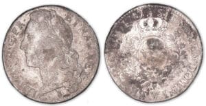 Louis XV - Demi-Ecu au bandeau 1747 W (Lille). Louis XV - Demi-Ecu au bandeau 1747 W (Lille).
