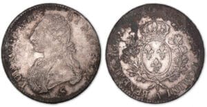 Louis XVI - Ecu aux branches d'olivier 1784 A (Paris).