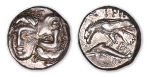 THRACE - Istros - Drachme (IVe siècle av. J.-C.).