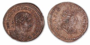Constantin 1er - Follis (310-312, Trèves) Le Soleil.