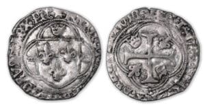 François 1er - Blanc à la couronne (Limoges).