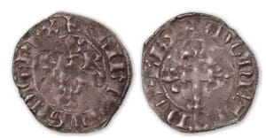 Philippe VI - Double tournois 1er type, 2e émi.