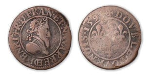 Henri IV - Double tournois 159? CH (Châlon-sur-Marne). Henri IV - Double tournois 159? CH (Châlon-sur-Marne).