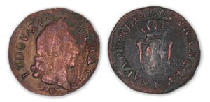 Louis XV - Liard d'Aix 1767 & (Aix).
