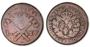 Louis XV - Sol des colonies françoises 1767.