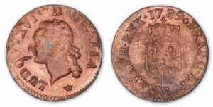 Louis XVI - Liard 1789 M (Toulouse).