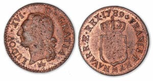 Louis XVI - Demi-sol 1789 M (Toulouse).