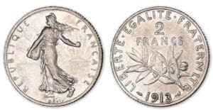 2 francs Semeuse 1913.