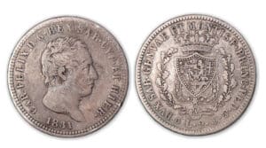 Italie - Charles Felix - 2 Lire 1831 (Gênes).