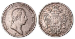 Italie - Francesco 1er - Fiorino 1826 (Venise).
