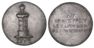 Convention - (1792) Fonte postérieure à 1880. Convention - (1792) Fonte postérieure à 1880.