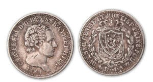 Italie - Charles Felix - 1 Lire 1824 (Turin).