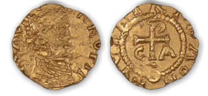 Mérovingiens - Triens (Châlon sur Saône). Mérovingiens - Triens (Châlon sur Saône).
