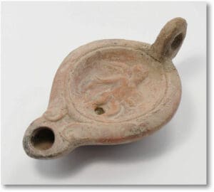 Romain - Lampe à huile - Ier siècle ap. J.-C.