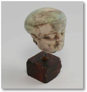 Egypte - Tête du Dieu Ptah - Epoque ptolémaïque - IIe-Ier siècle av. J.c.